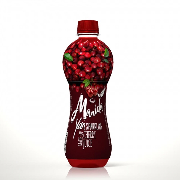 Manida Cherry Carbonated juice - 1 Lit