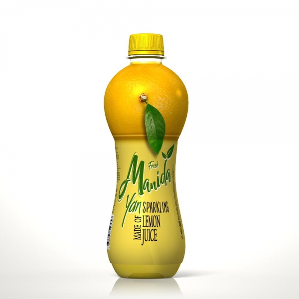 Manida lemon Carbonated juice - 1 Lit