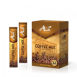 Manida Creamy Coffee Mix Sachets 3 in 1 Premium Quality – 20 Pcs 400g